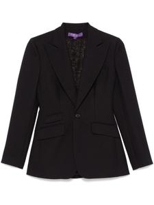 Однобортный пиджак Ralph Lauren Collection, черный