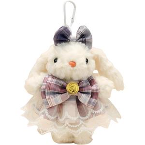 Плюшевая кукла кролик в кружевной юбке высота 19см Whoops