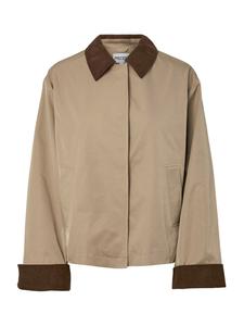 PIECES Куртка межсезонная 'PCJORMA' в цвете Greige