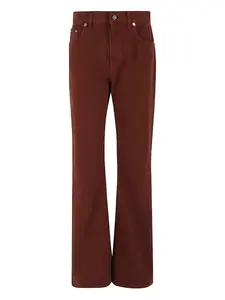 Джинсы клёш с заклёпками Gabriela Hearst, коричневый