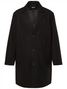 Короткое пальто черного цвета Men Plus