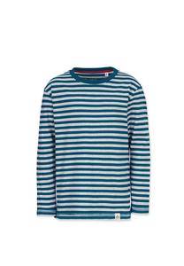 Полосатая рубашка с длинными рукавами Band Of Rascals, цвет dark-petrol