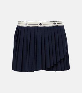 Юбка для тенниса из плиссированного жаккардового джерси Tory Sport, цвет tory navy