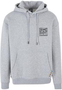 Толстовка с капюшоном HOMEBOY Sweatshirt Old School, цвет anthracite/mottled grey