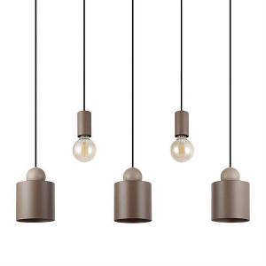 Подвесной светильник Eglo Gazzola, сталь - 5-пламенная