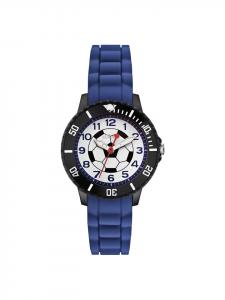 s.Oliver Футбольные наручные часы синего цвета