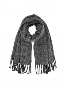 TOM TAILOR Шарф в крапинку черный