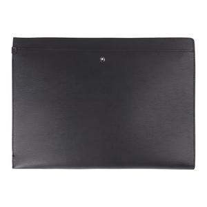 Montblanc Мужской клатч из телячьей кожи, стандартный размер, черный
