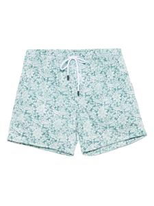 Шорты для плавания Barba с цветочным принтом, зеленый