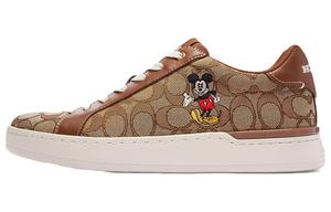 COACH Кроссовки для скейтбординга Disney x Low Top, женские, коричневые