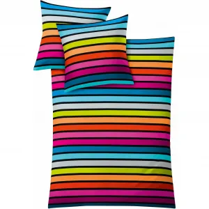 Постельное белье Kleine Wolke «Римини» в полоску, цвет multi