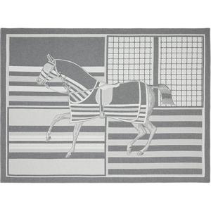 Пледы, пледы для дивана и флисовые одеяла HERMES, серый