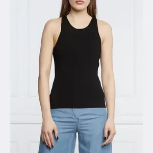 Облегающий топ Patrizia Pepe, черный