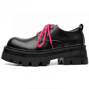 SHUPATE Мужские черные туфли для увеличения роста, цвет Black Height Increasing