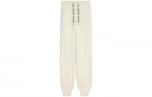 Трикотажные спортивные штаны женские белые Celine