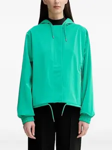 Куртка с капюшоном на шнурке Rains, зеленый