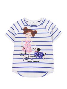 Футболка обычного кроя WC5143203FGK Coccodrillo, синий