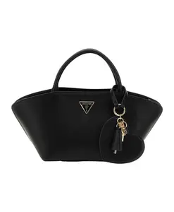 Черная мини-сумка-портфель Guess, черный