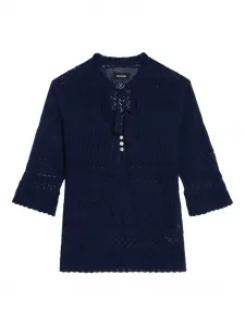 Рубашка с кисточками Zadig&Voltaire, синий