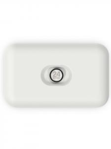 24Bottles Ланч-бокс 21 см, цвет «ледяной камень» (белый)