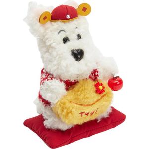 Плюшевый кулон Harley Hami Wealth Attracting Brothers высотой 12см/15см Tagi., Wealth Dog Haha