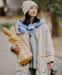 Пальто из синели