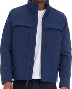 Michael Kors мужская куртка Soft Shell, ветро- и влагозащитная, Blue