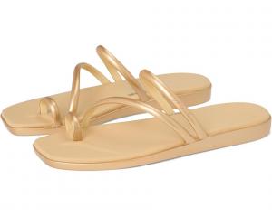 Сандалии Crocs Miami Toe Loop Sandal, цвет Metallic Gold