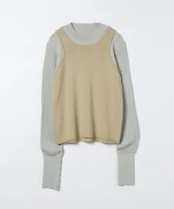 Пуловер двухцветный, 12 г Jeanasis, цвет Other Grays(11)