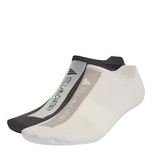 Спортивные носки ADIDAS BY STELLA MCCARTNEY Athletic Socks, цвет beige/black