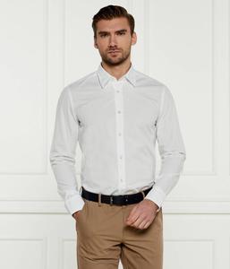Рубашка мужская Boss Orange классическая хлопковая, белый
