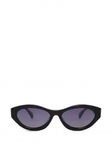 Солнцезащитные очки в геометричной оправе Anine Bing, черный