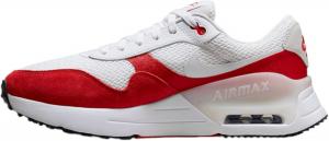 Кроссовки Nike Air Max Systm для мужчин, White/White-Univ Red-Photon Dust-Black