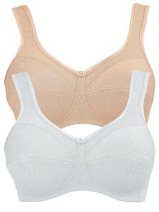 Бюстгальтер без косточек Anita Entlastungs BH Jana, цвет Weiss skin