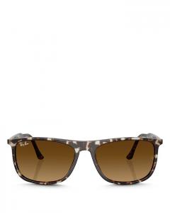 Прямоугольные солнцезащитные очки, 58 мм Ray-Ban, желтый