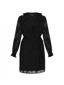 Faina Женское платье черного цвета