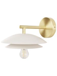 Beliani Настенные светильники LASOLO в бело-золотом цвете - (Ш) 22 x (В) 14 x (Д) 29 см