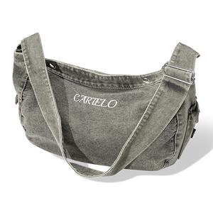 Джиновая сумка через плечо Тот Хэндбэг Унисекс Мультиколор CARTELO, Желтая Грязь