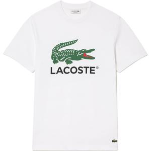 Футболка с принтом логотипа LACOSTE, белый