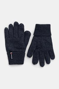 Хлопковые перчатки Superdry, темно-синий