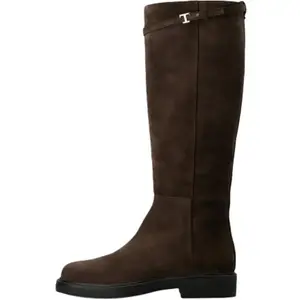 TOD'S Бессмертные высокие ботинки до колена Women's Brown