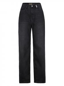 Джинсы - комфортный крой - черного цвета Eight2Nine