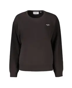 Черный хлопковый женский свитер Pepe Jeans, черный