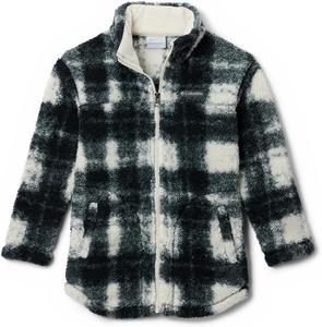 Columbia девочки West Bend Printed Full Zip, Chalk Omblur Tonal