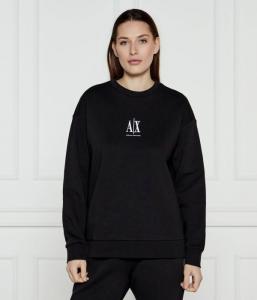 Свитер Relaxed fit Armani Exchange, черный