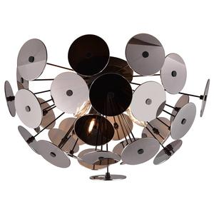 Потолочный светильник Trio Discalgo, дымчатое стекло / железо - 3-х ламповый