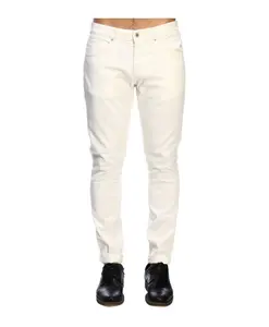 Узкие джинсы с четырьмя пуговицами Dondup, бежевый