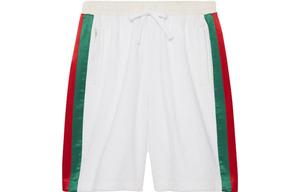 Re-Nylon повседневные шорты мужские белые Gucci, белый