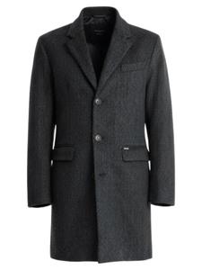 Пальто межсезонное Ombre OM-COWC-0121, Dark Grey/Mottled Grey