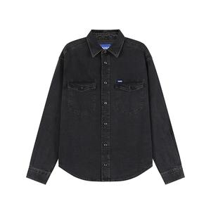Джинсовая рубашка hugo с двумя карманами HUGO BOSS, черный